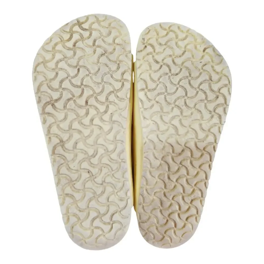 Birkenstock Arizona EVA Sandals kids‎ Size 34 Cream Yellow Waterproof Slides